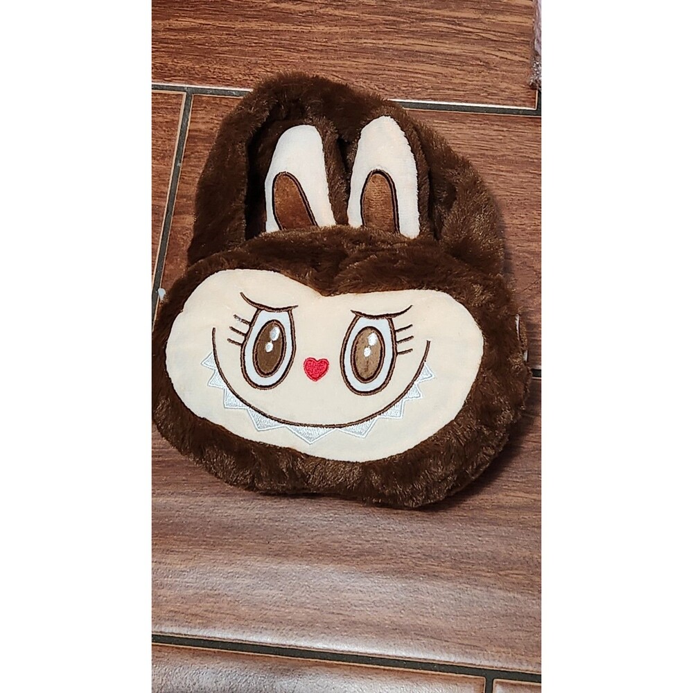 Brown shoulder bag character Classic Pose Fun popmart Lover Gifts crossbody Bag